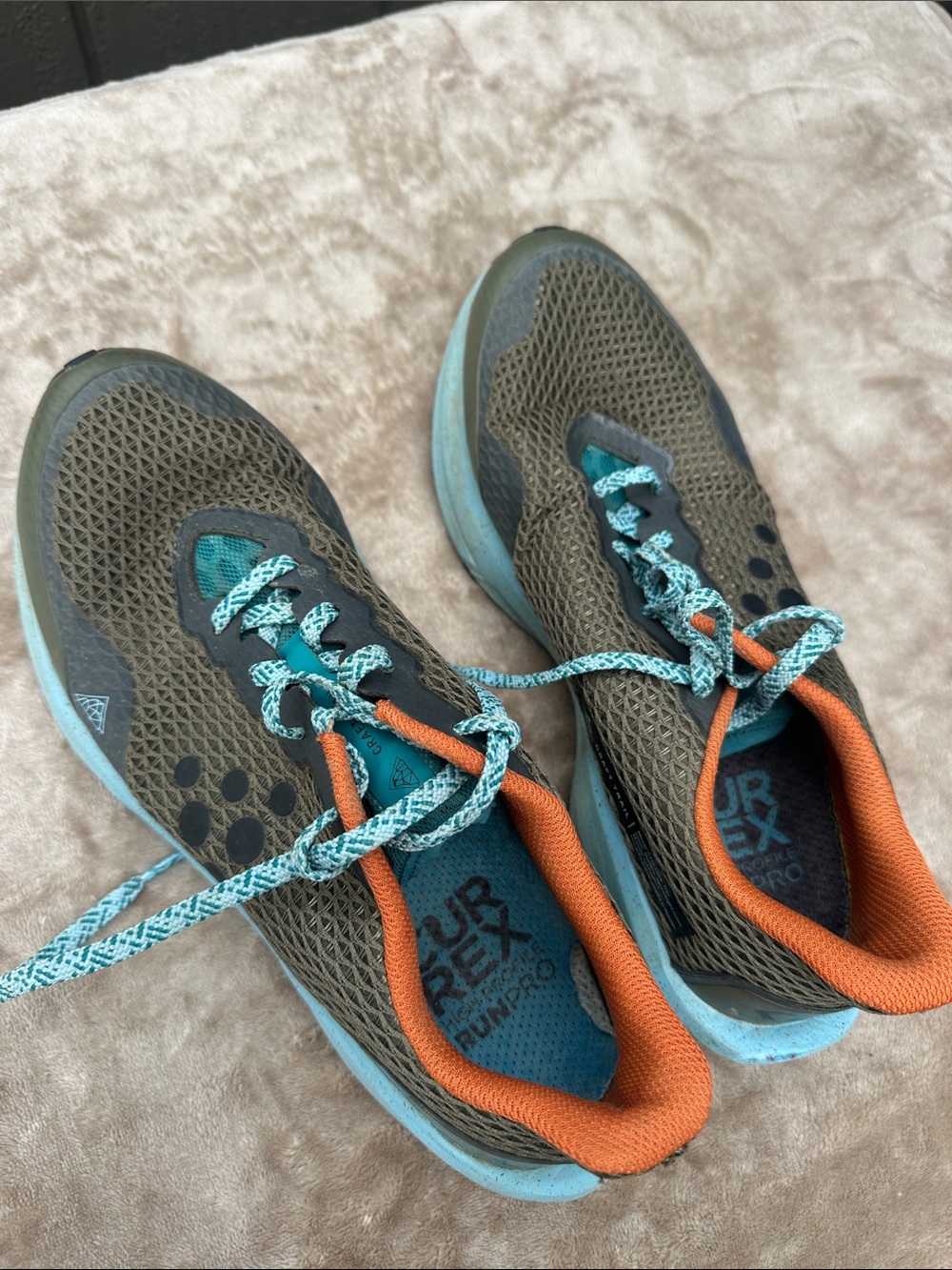 Women’s Craft Trail Running Shoes w CURREX high profile RUNPRO inserts